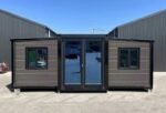 Tiny House XXL "Dallas De Luxe" 12 Mètres – Chalet Pliable 3 Chambres avec Finitions Premium