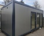 Module Commercial Vitré 18m² (6x3m) avec Sanitaires – Isolation Premium 100mm (Showroom / Bureau de vente) – Image 5