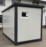 Bungalow de Bureau Habitable 4x2,2m avec Sanitaires & Douche – Isolation 75mm (Porte Hörmann) – Image 4