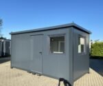 Bungalow de Bureau & Habitable 5x2,4m avec Sanitaires Complets & Douche – Isolation 75mm