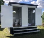 Container Sanitaire 3x2m avec Cuve à Effluents – Double Entrée (WC + Douche) – Isolation 80mm – Image 2