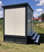 Container Sanitaire 3x2m avec Cuve à Effluents – Double Entrée (WC + Douche) – Isolation 80mm – Image 6