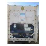 Conteneur Réfrigéré 40 Pieds HC Usagé (Reefer) – Révisé PTI & Certifié (Classe A)