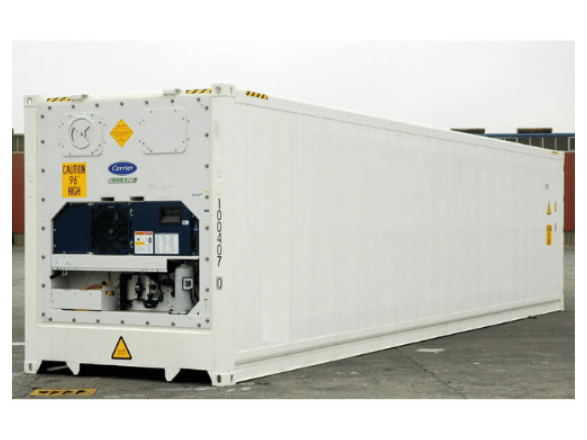 Contenitore-Frigorifero-40-Piedi-Soluzione-Affidabile-per-Trasporto-e-Stoccaggio-a-Temperatura-Controllata.png Conteneur Frigorifique 40 Pieds Standard (12m) – Cellule Mobile -25°C/+25°C (Capacité 23 Europalettes) – Image 1