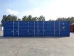 Conteneur Maritime 40 Pieds High Cube Open Side – Bleu (Neuf Premier Voyage - Ouverture Totale) – Image 4