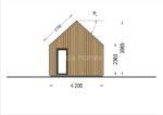 Maison Modulaire en Bois "Vista Cabin" – 49 m² (2 Chambres & Design Scandinave) – Image 14