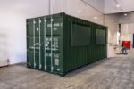 Container 20 Pieds Kiosque Bar Isolé | 2 Trappes de Vente | 6m – Image 2