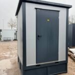 Container Sanitaire 2x2m avec Douche et Cuve à Effluents – Salle de Bain Mobile Complète (Isolée et Chauffée)