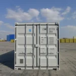 Conteneur Maritime 20 Pieds High Cube (HC) – Blanc (Neuf Premier Voyage - Hauteur Supplémentaire 2,89m)