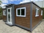 Tiny House "Complete Deluxe" 36 m² – Maisonnette Extensible avec 2 Chambres et Cuisine en L