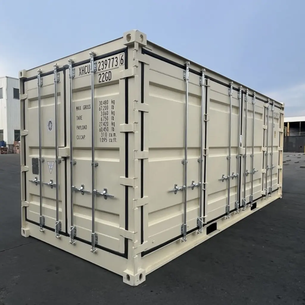 new-20ft-open-side-shipping-containers-5-1.webp Conteneur Maritime 20 Pieds Open Side – Ouverture Latérale Totale (Accès Facile & Polyvalent) – Image 1