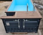 Piscine Conteneur PHOENIX CONTENEUR 20 Pieds – Modèle BASIC (6m) : Élégance et Détente à Domicile – Image 8