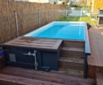 Piscine Conteneur PHOENIX CONTENEUR 20 Pieds – Modèle BASIC (6m) : Élégance et Détente à Domicile