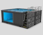 Piscine à Double Conteneur PHOENIX CONTENEUR 20'D – Format XL (6x5m) : Le Luxe et l'Espace Sans Limite – Image 2